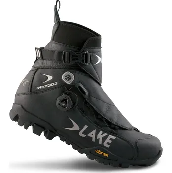 Pánské cyklistické tretry LAKE MXZ303 Wide černé