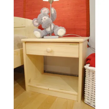 Noční stolek dřevěný noční stolek z masivu MARK (noční stolek MARK k posteli z masivu)