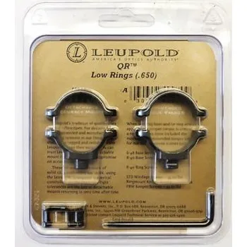 Příslušenství pro sportovní střelbu Montáž kroužky Leupold QR 25,4mm střední matné