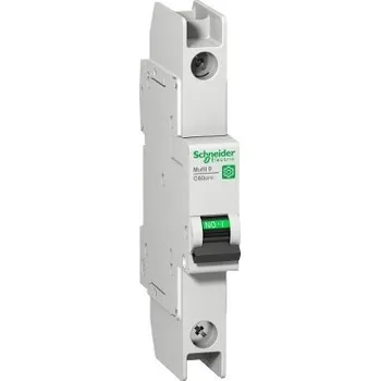 modulární přístroj a rozvaděč M9F52101 Jistič Multi9 C60BPR 1P C 1A 10kA 277V UL489 kab. oka, Schneider Electric
