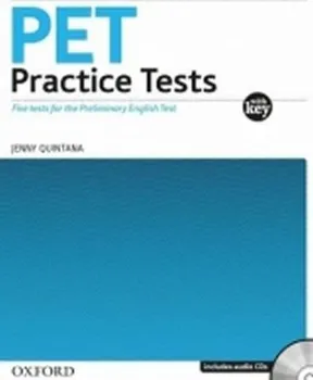 Anglický jazyk PET Practice Tests: Practice Tests With Key and Audio CD Pack – Jenny Quintana