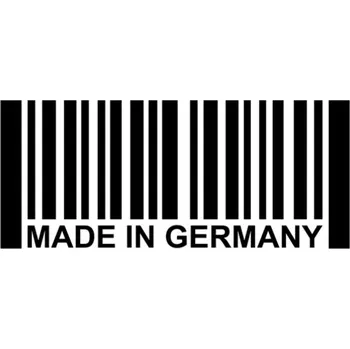Samolepicí dekorace na vozidlo Samolepka Made in Germany na auto a motorku, tuning nálepka (4788)