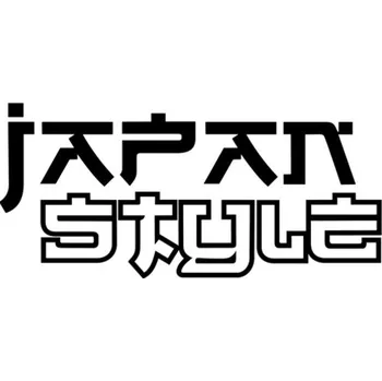 Samolepicí dekorace na vozidlo Samolepka nápis JAP STYLE na auto a motorku, tuning nálepka (6539)