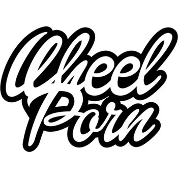 Samolepicí dekorace na vozidlo Samolepka nápis WPORN na auto a motorku, tuning nálepka (6532)