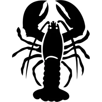 Samolepicí dekorace na vozidlo Samolepka rak na auto a motorku, tuning nálepka (2957)