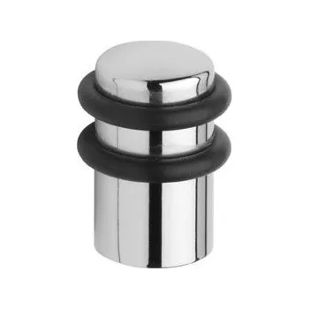 Rostex dveřní zarážka - oblá Cr - nerez