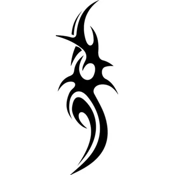 Samolepicí dekorace na vozidlo Samolepka tribal tattoo na auto a motorku, tuning nálepka (3021)