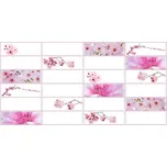 3D obkladový omyvatelný panel PVC Sakura (480x955mm)