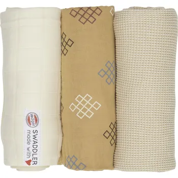 Lodger Swaddler Empire Knot Multifunkční 3 balení 70 x 70 cm Lodger Swaddler Empire Knot Multifunkční 3 balení 70 x 70 cm