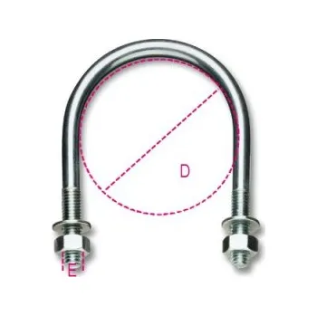 Stahovací páska ÚCHYT TYČOVÝ DO TRUBEK-MODEL 8381SP D 43MMXM8 MM POZINK (ÚCHYT TYČOVÝ DO TRUBEK-MODEL 8381SP D 43MMXM8 MM POZINK)
