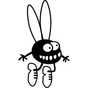 Samolepicí dekorace na vozidlo Samolepka muška na auto a motorku, tuning nálepka (2195)