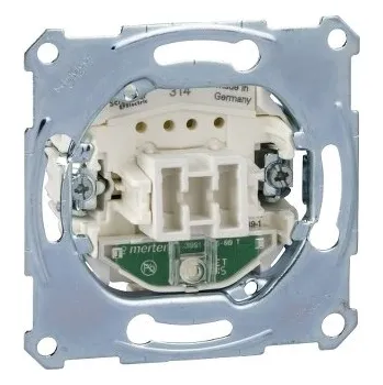 Elektrická zásuvka MTN3131-0000 Mechanismus spínače jednopólového s orientační kontrolkou ř. 1 So, 10A, Schneider Electric