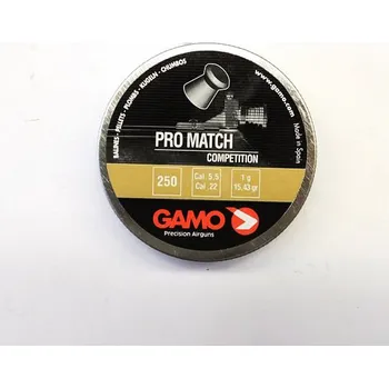 Vzduchovka Diabolky Gamo Pro Match 5,5mm 250 ks plechová dóza