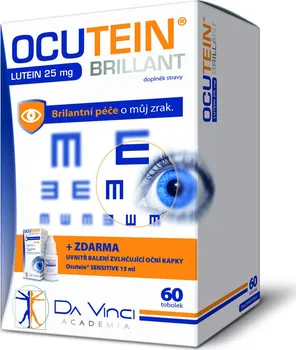 Přírodní produkt Ocutein Brillant Lutein 25 mg