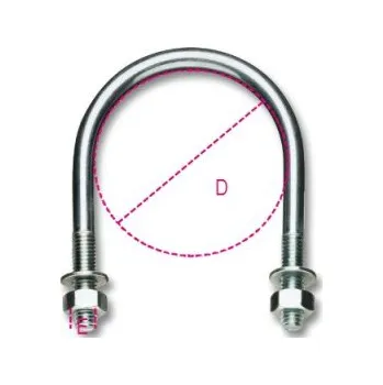 Stahovací páska ÚCHYT TYČOVÝ DO TRUBEK-MODEL 8381SL D 115MMXM8 MM POZINK (ÚCHYT TYČOVÝ DO TRUBEK-MODEL 8381SL D 115MMXM8 MM POZINK)