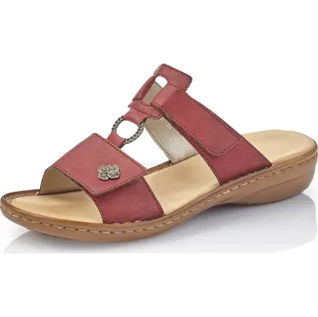 Dámské pantofle Rieker 60829-35 červené