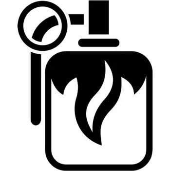 Samolepicí dekorace na vozidlo Samolepka granát na auto a motorku, tuning nálepka (2577)