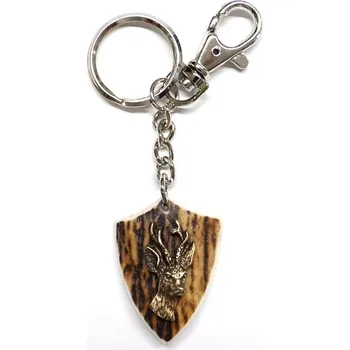 Přívěsek Klíčenka ZUBÍČEK parohová erb motiv - srnec