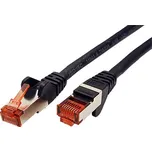 goobay S/FTP patchkabel kat. 6, LSOH, 25m, černý (95651) - 21.92.0826