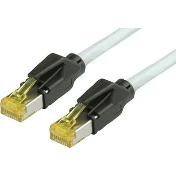 Síťový kabel Draka S/FTP patchkabel kat. 6a, UC900 TM31, LSOH, 0,5m, šedý - 21.05.9500