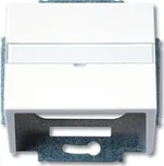 2CKA001724A2761 Kryt zásuvky komunikační s popisovým polem, Future linear, Solo, Solo carat, studio bílá