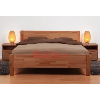 Ložnice BMB POSTEL Z MASIVU SOFI 180x200cm OBLÉ ROHY