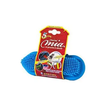 Koupelový kartáč 5 Super Five – Mini Mia silikonový kartáč