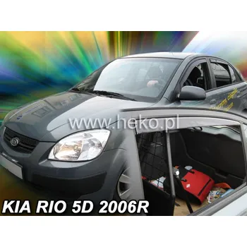 Plexi ofuk oken Ofuky oken Kia Rio 5dveř 05- před.+zadní htb Heko