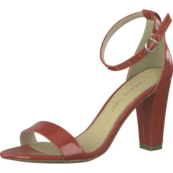 Dámské lodičky Marco Tozzi dámské sandály 2-28351-22 Barva: červená, Velikost: 38