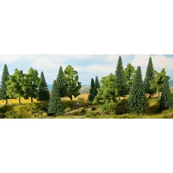 Modelová železnice NOCH 24621 Strom - smíšený les 10-14cm 16ks NO24621