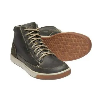 Pánská obuv KEEN GLENHAVEN SNEAKER MID M dark olive/black olive US 8,5 / EU 41,0 / UK 7,5 / 26,5 cm; Šedá fashion boty