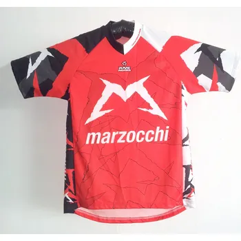 cyklistický dres M - Dres Enduro Team Marzocchi červený