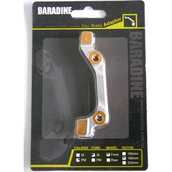 Brzda na kolo Adaptér přední IS-PM na 180mm zlatý CNC ELOX Baradine