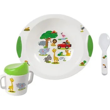 dětská jídelní sada Jídelní sada pro děti Brunner Jungle Baby 6M+ Brunner Z170830072N