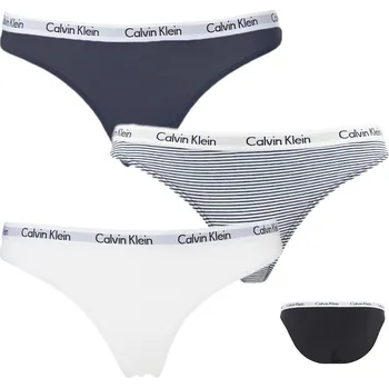 Kalhotky Calvin Klein kalhotky QD3588E 3 pack YS3 - Vícebarevné / XS