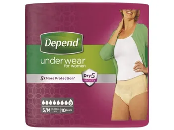 Inkontinenční kalhotky Kimberly Clark Depend Super pro ženy S/M 10 ks