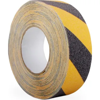 Lepicí páska Protiskluzová páska GRIPFOOT je extrémně odolná a je ideální i pro náročné aplikace. Samolepící páska může být použita na většinu povrchů, je odolná vůči oděru a dalšímu zatížení.