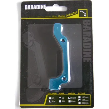 Brzda na kolo Adaptér přední IS-PM na 180mm modrý ELOX Baradine