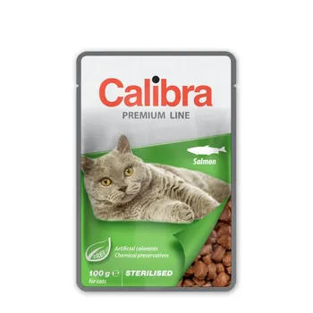 Krmivo pro kočku Calibra Cat Premium Sterilised Salmon 100 g
