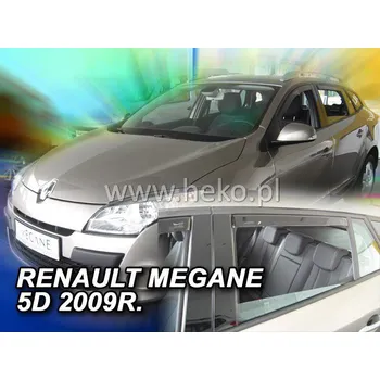 Plexi ofuk oken Ofuky oken Renault Megane III 5dveř 09- před.+zadní Grandtour Heko