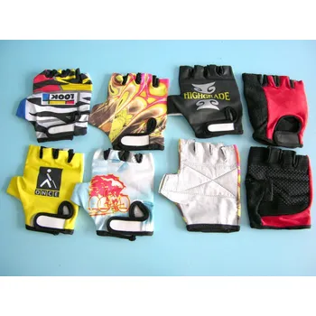 Cyklistické rukavice Rukavice cyklo krátké mix barev a modelů