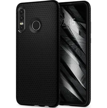 Pouzdro na mobilní telefon Spigen Liquid Air Huawei P30 Lite černé