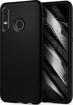 Pouzdro na mobilní telefon Spigen Liquid Air Huawei P30 Lite černé
