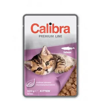 Krmivo pro kočku Calibra Cat Premium Kitten Salmon 100 g