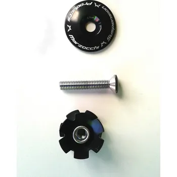 Hlavové složení Ježek Marzocchi s černou ALU čepičkou 1/1/8' víčko