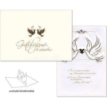 MFP Svatební přání CN-414