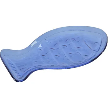 Talíř Skleněný talíř "RYBA" 26.5x14x2cm