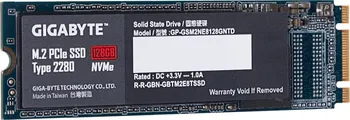 SSD disk Gigabyte M.2 PCIe 128 GB (GP-GSM2NE8128GNTD M2PCIe_128)