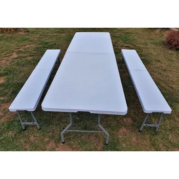 Zahradní sestava Plastový pivní set 240x75cm