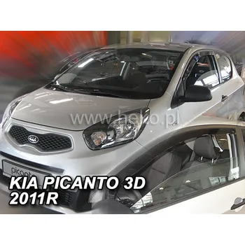 Autodoplněk Ofuky oken Kia Picanto II 3dveř přední 11- Heko